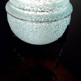 Wrought iron lamp with vine leaf pattern, 1920