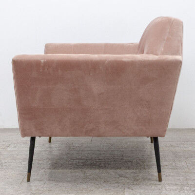 Dutchbone Kate pastel pink armchair