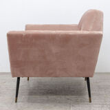 Dutchbone Kate pastel pink armchair
