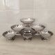 6 dessert bowls by Guy Degrenne in 18/10 stainless steel