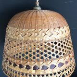 Rattan blind suspension