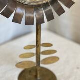 Flower mirror by Jean VINAY vintage 1950