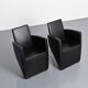 Pair of armchairs J. Lang, Philippe Starck, Driade 1987