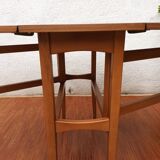 Scandinavian folding teak table