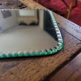 Rectangular mirror with molded edge — 1950s