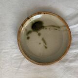 6 small bread plates enamelled pottery of the Vallauris Dove