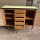 1960 vintage formica and wood buffet