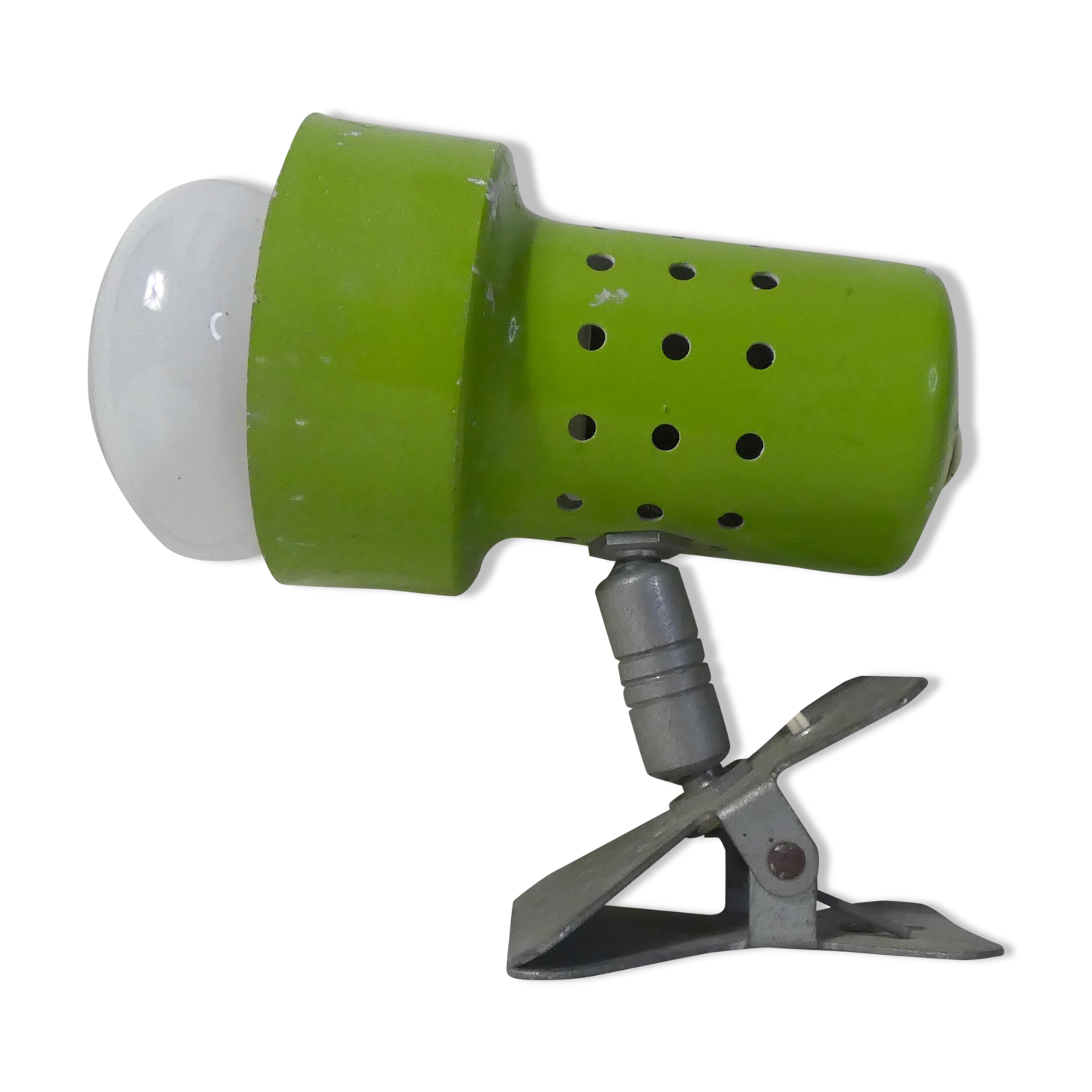Green clamp lamp