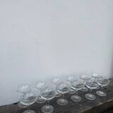 12 coupes en verre