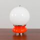 Lampe de table en verre Mazzega Murano de l'ère spatiale attribuée à Carlo Nason, Italie, 1970.