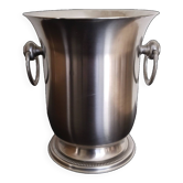 Jean Couzon stainless steel Champagne bucket, ice bucket, cooler