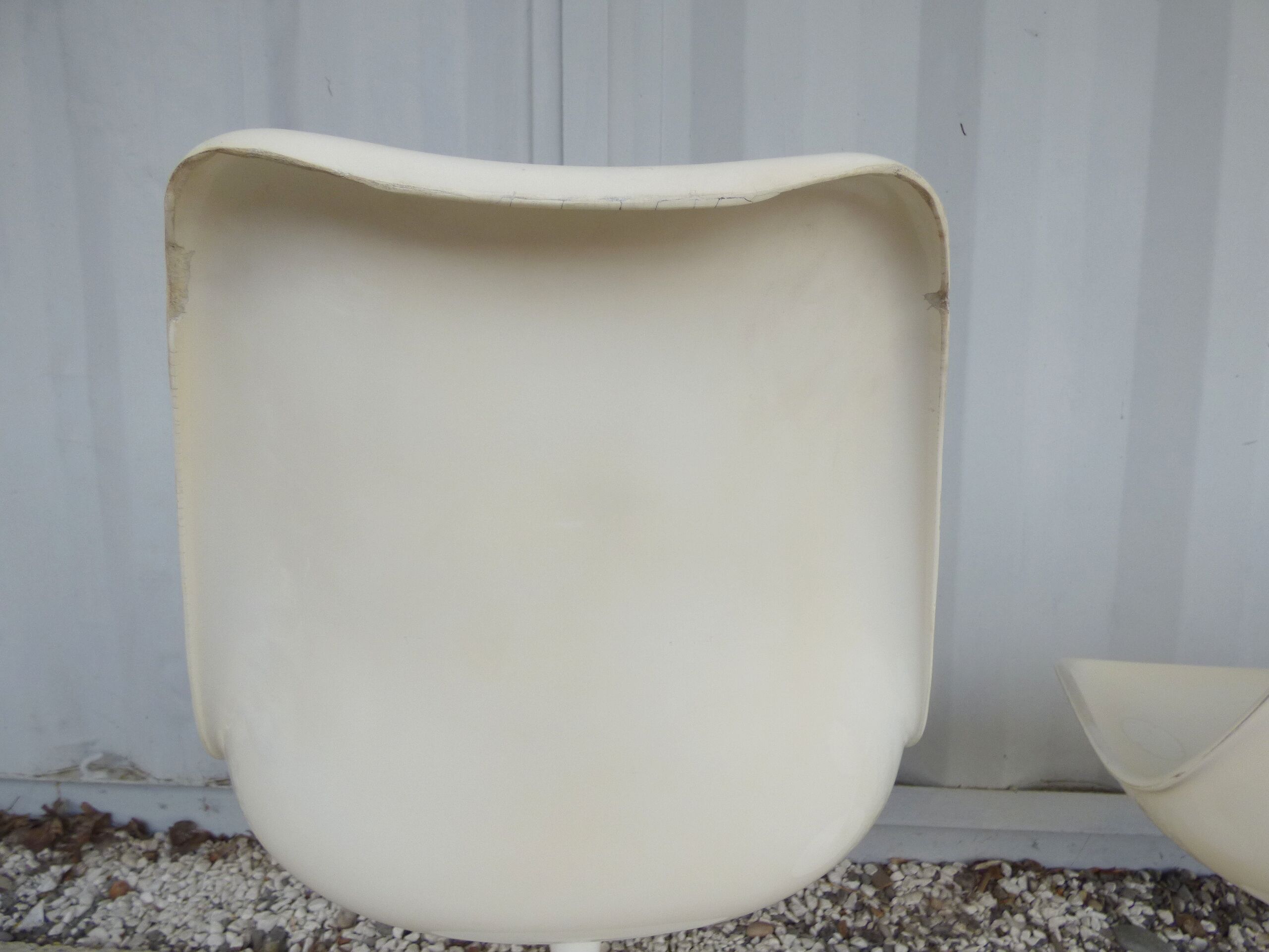 Lot de 4 chaises tulipe Knoll Eero Saarinen