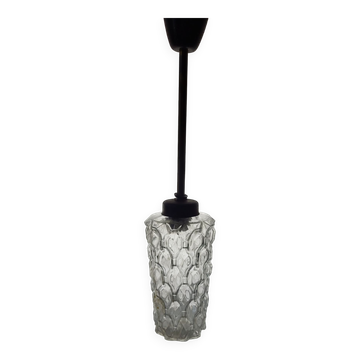 Suspension en verre vintage