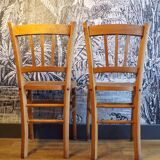 Pair of Luterma bistro chairs 1950
