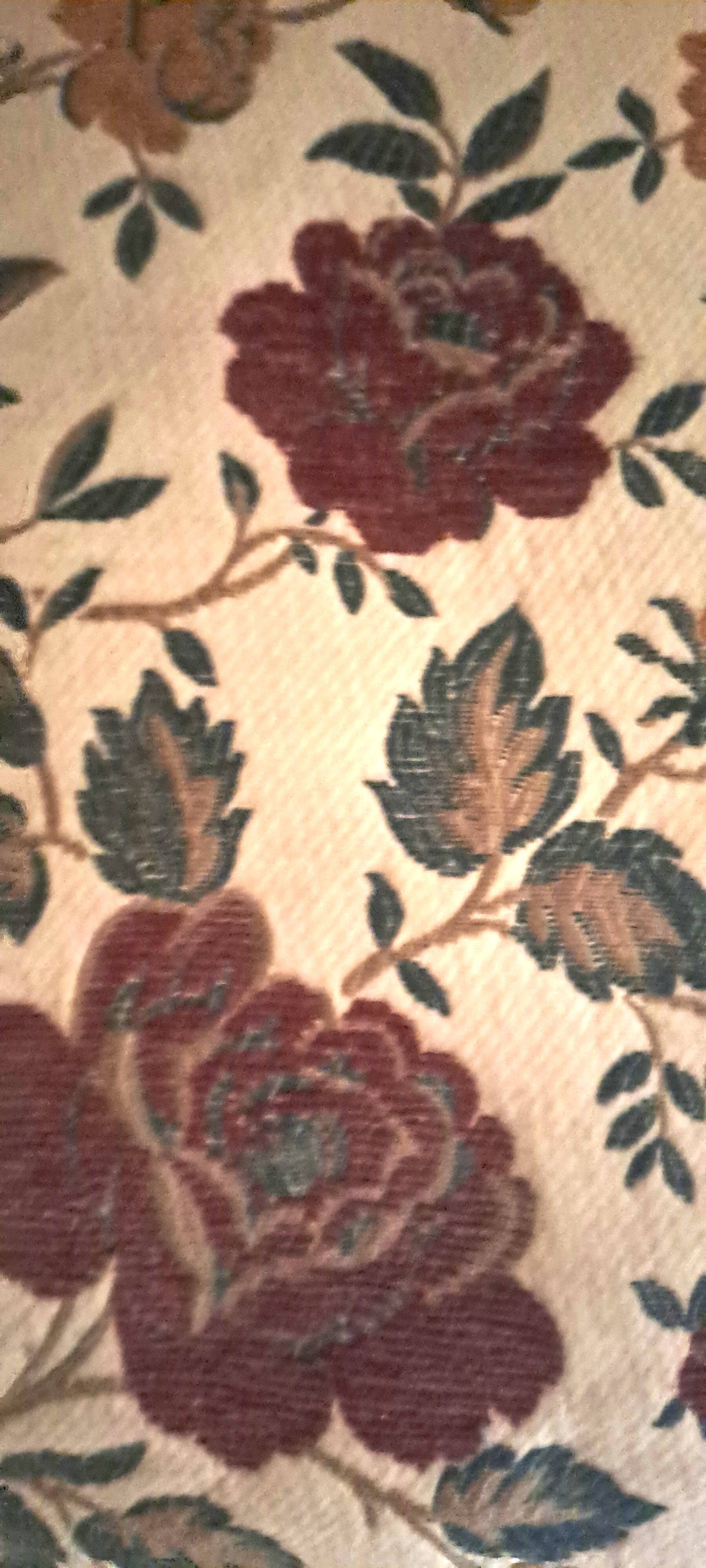 Fabric and wood armchair, comfort, relax, 1950s