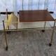Vinyl rack service, brass magazine holders
