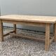 Table de ferme poncée 176 cm