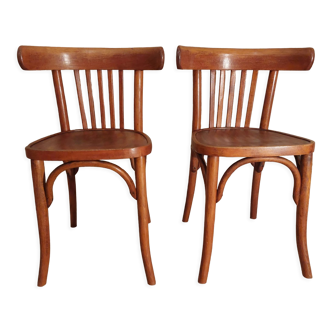 Pair of bistro chairs 5 bars
