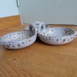 Empty pocket aperitif dish signed Jean Austruy