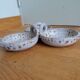 Empty pocket aperitif dish signed Jean Austruy