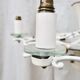 7-light art deco chandelier from the 1940s