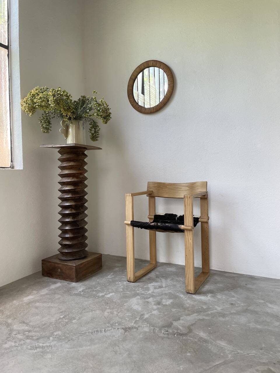 Oak chairs with armrests Ate Van Apeldoorn