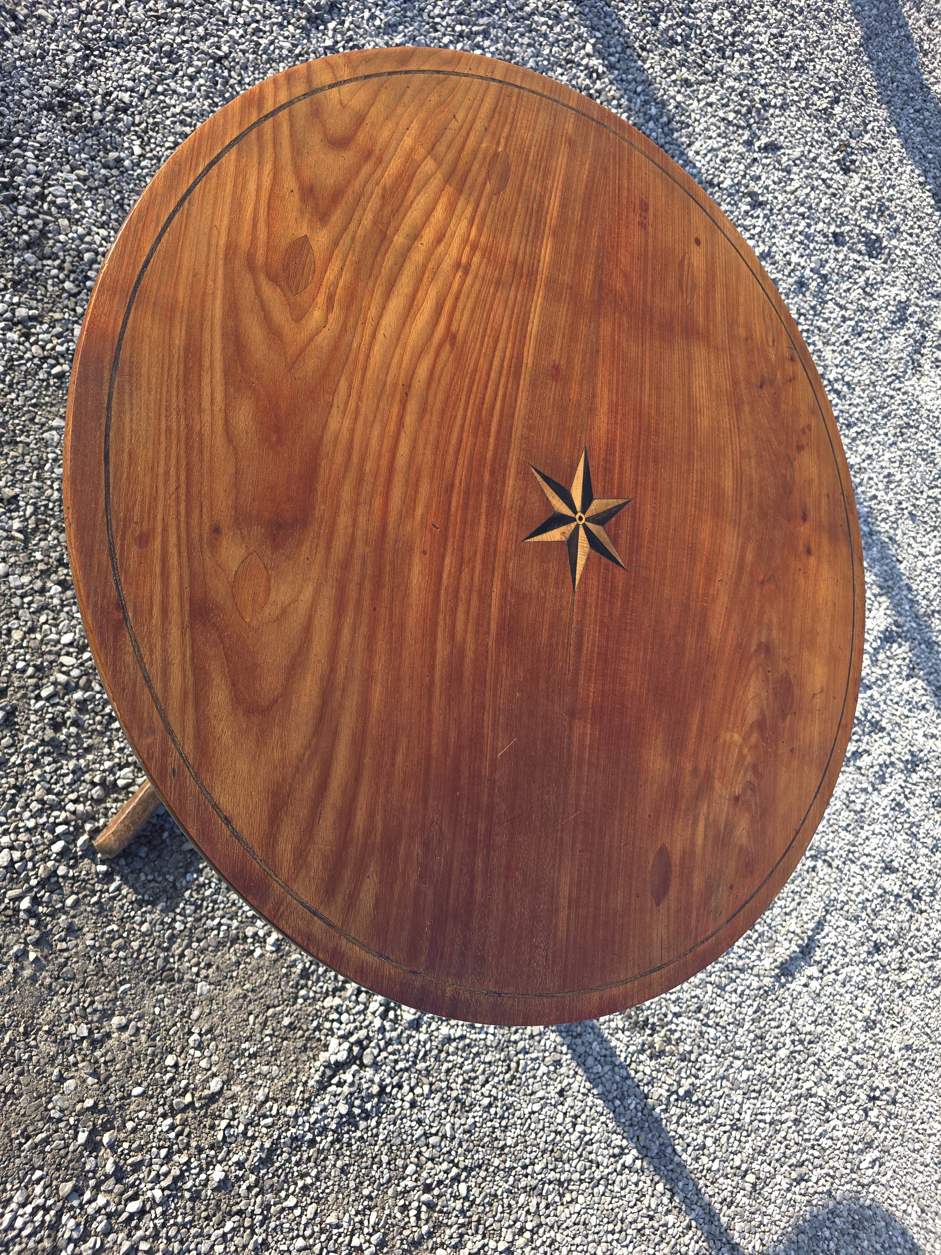 Mahogany pedestal table