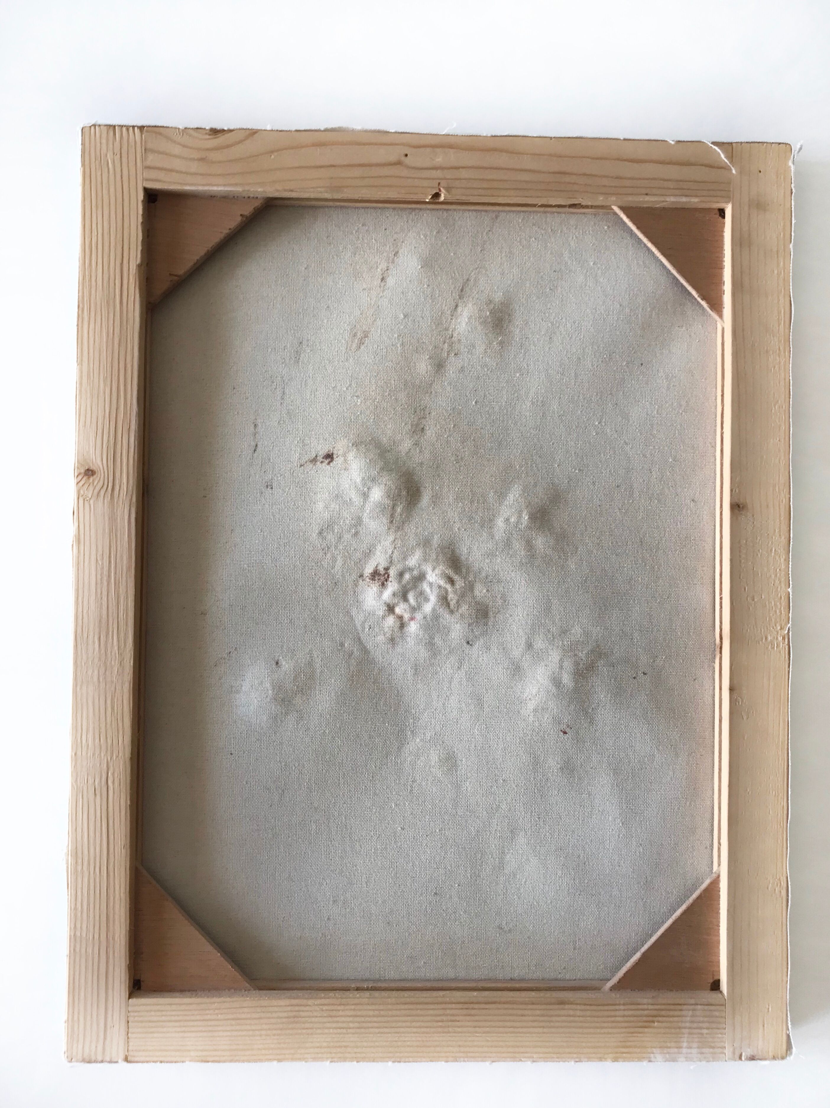 Oil on canvas bouquet of flowers