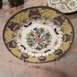 Asian butterfly decorative plate