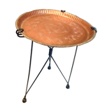 Table d'appoint plateau marocain