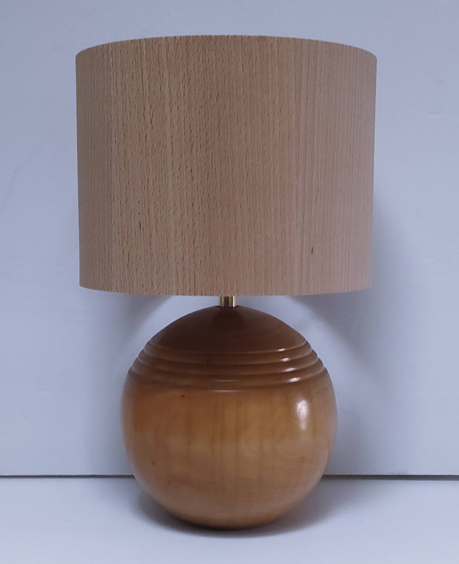 lamp base ball IMT design solid wood