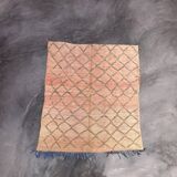 Pink Boujad Moroccan rug - 174 x 147 cm