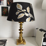 Vintage Mid-Century Brass Table Lamp