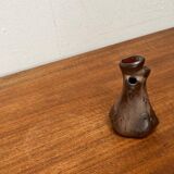 Organic studio pottery vase in mid-century style by Montanus & Remy, Germany, 1960s.