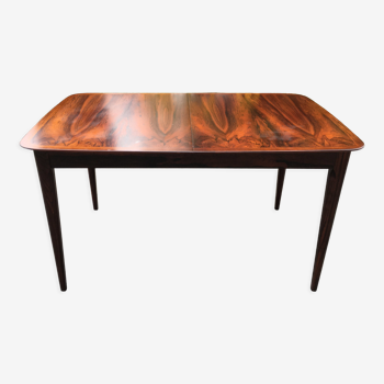 Rosewood dining table lübke 60s