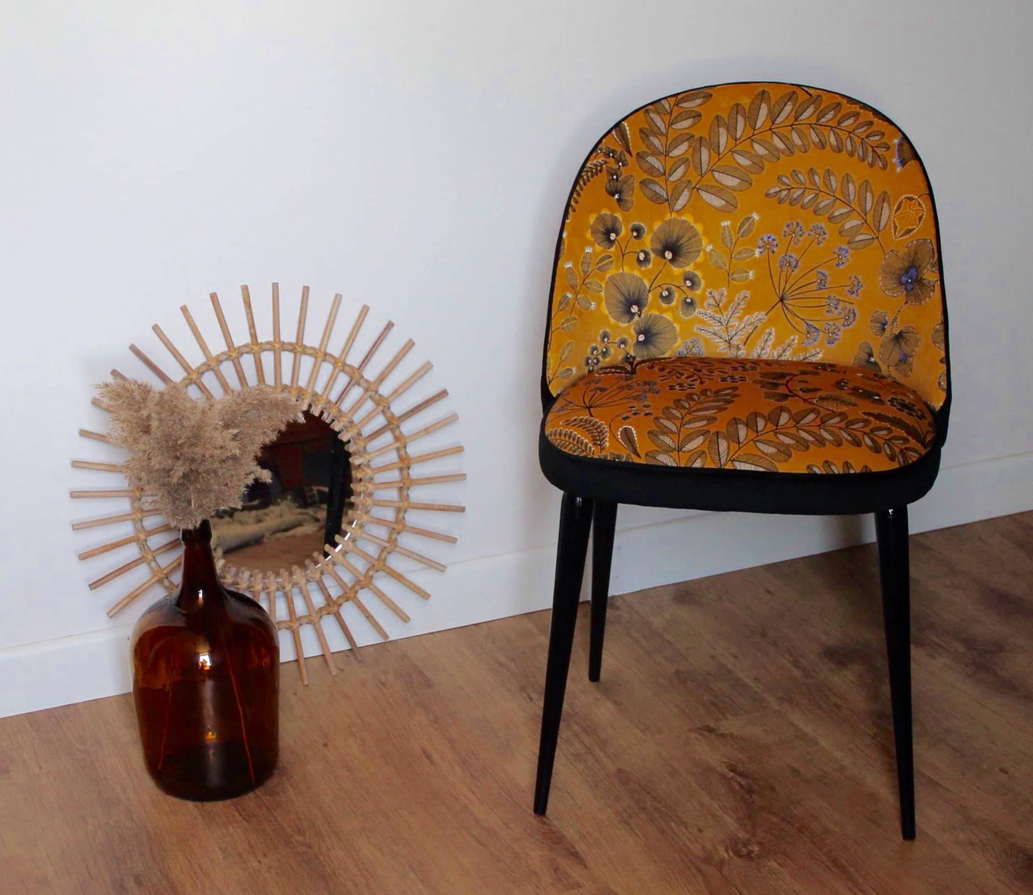 Chaise Cocktail restaurée année 60