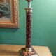 Lamp foot column tortoiseshell way of the house Le Dauphin
