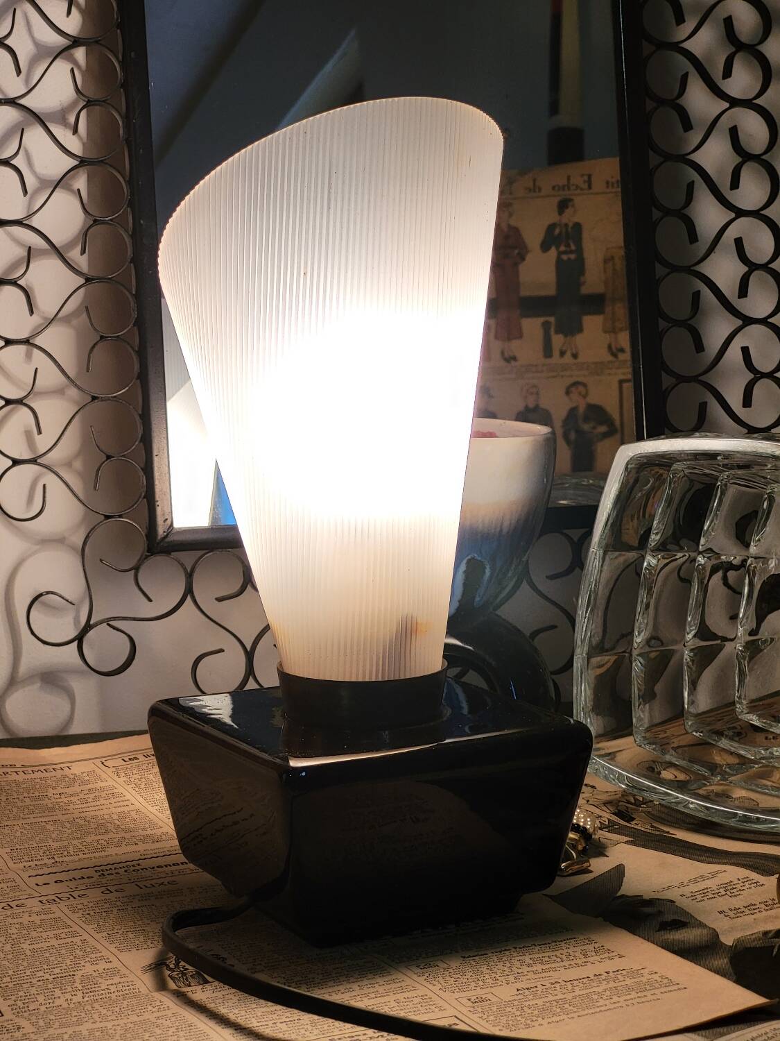 Lampe année 50