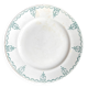 Round dish Moulin des Loups & Hamage in green ironstone