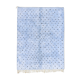 Modern Moroccan carpet blue