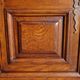 Small oak cabinet, 4 doors, Louis XIII style
