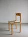 Vintage ladder back woven seat chair | 1960s
