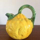 Vintage 1950s dabbling lemon pitcher