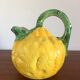 Vintage 1950s dabbling lemon pitcher
