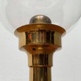 Brass and glass candle holder by Harald Buchrucker, mid-century, 1960s.