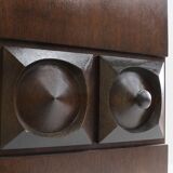 Crédence de Buffet Brutaliste Vintage