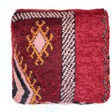 Moroccan kilim pouf