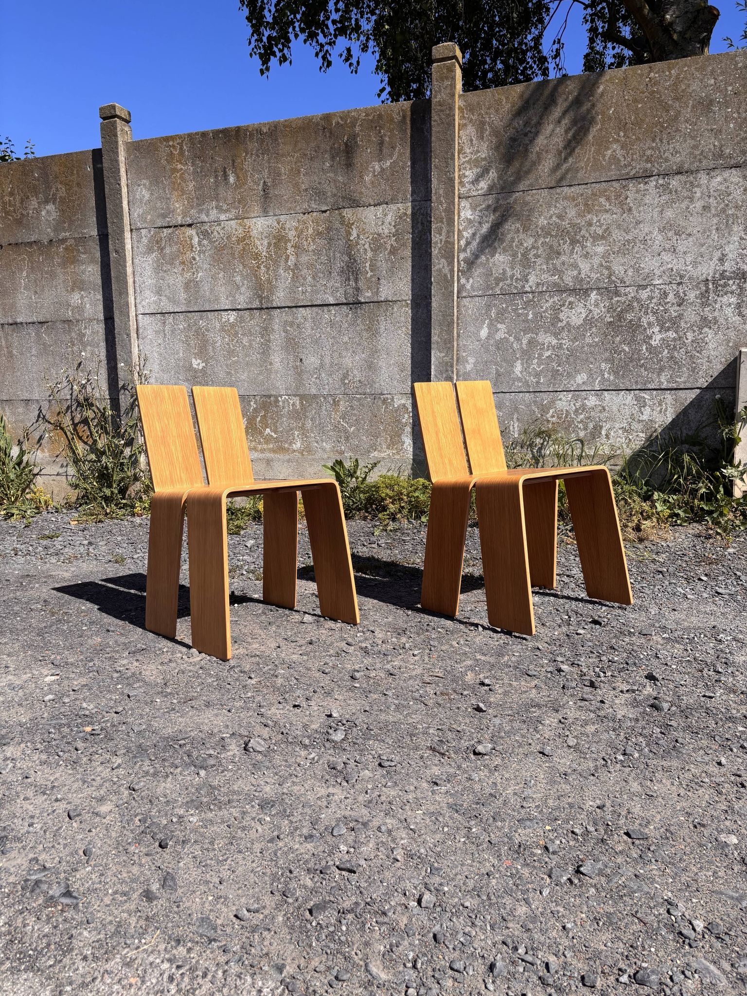 Set de 6 chaises au design danois Kibisi
