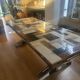 Dining Table Peit hen Eek Waste Table in Scrapwood