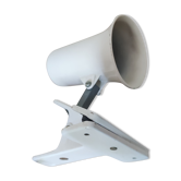Lampe spot à pince métal aluminium vintage